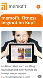 Mobile Screenshot of memofit-training.com